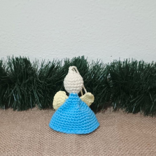 Christmas angel ornaments handmade crocheted new