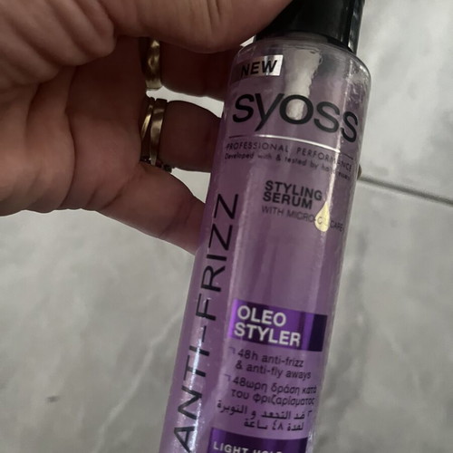 Syoss Anti-Frizz Styling Serum like new