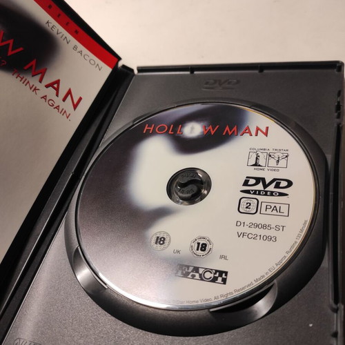 Hollow Man DVD like new with Greek subtitles