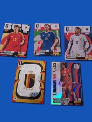 World Cup 2026 cards like new, pack of 5