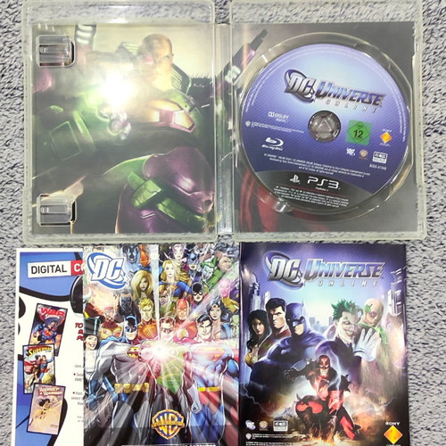 DC Universe Online PS3 used, online multiplayer