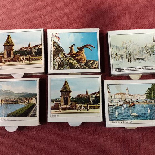 Swiss matchbox series new