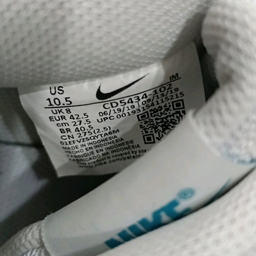Nike Woman Court Vision Low Sneakers like new, white, size 42.5