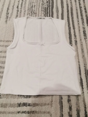 Stradivarius White T-Shirt M Like New