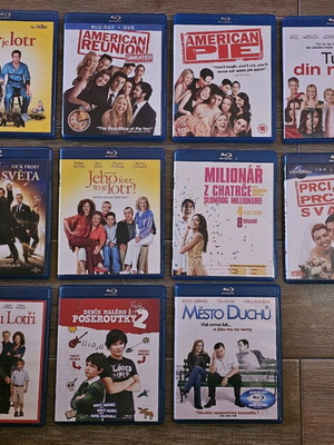 Blu-Ray movies like new with English subtitles