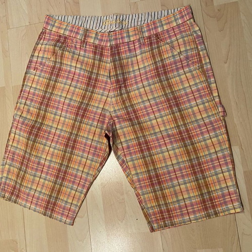Paralase checked bermuda shorts like new, waist 43cm, size XL