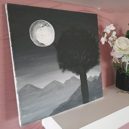 Canvas handmade 40×40 new