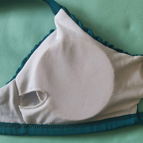 Swimsuit set like new, petrol color, sizes S-M