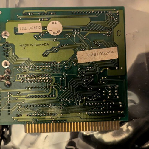 ATI Small Wonder Graphics Solution Version 1 64kb ISA 8 Bit used