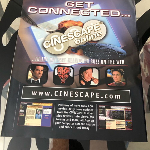 Cinescape UK October 2000 Magazine like new