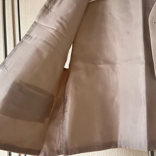 Beige vest XS with buttons like new