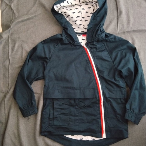 Joyce lightweight jacket with hood for 4-year-old boy