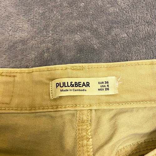 Pull & Bear denim pants with hand-sewn beads, like new