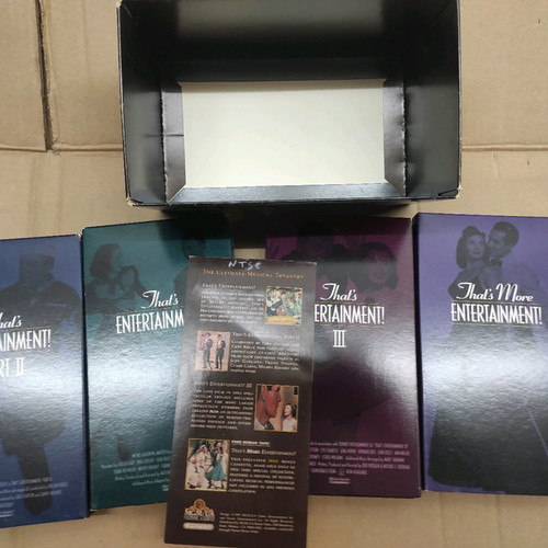That's Entertainment VHS collection used