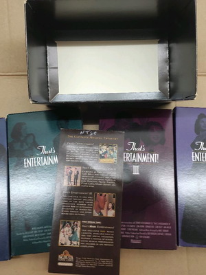 That's Entertainment VHS collection used