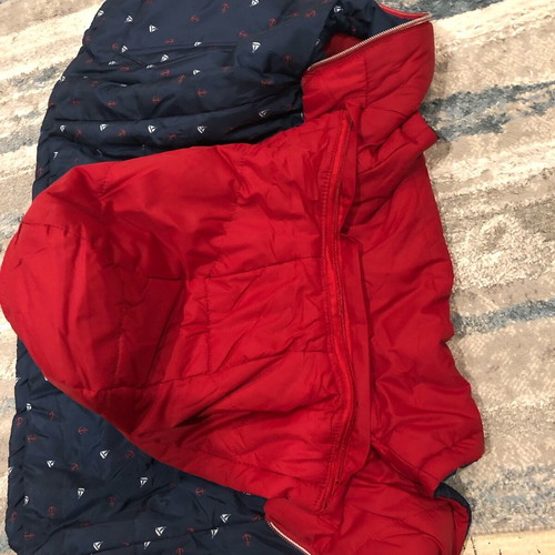 Alouette double face vest jacket new, size 128 cm