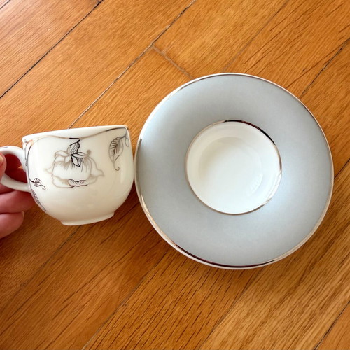 Ionia Coffee Cup and Saucer porcelain collection 2008 new