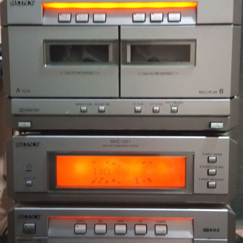 Sony MHC-NX1 central unit used, radio works, no remote