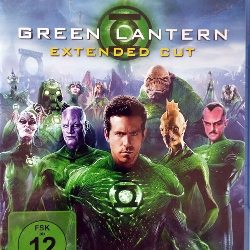 Green Lantern Blu-Ray like new, Extended and Theatrical versions with subtitles