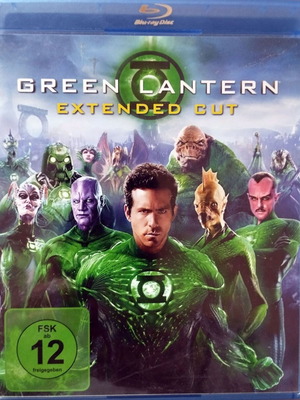 Green Lantern Blu-Ray like new, Extended and Theatrical versions with subtitles