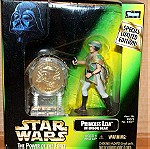  Kenner (1998) Star Wars The Power Of The Force New Millennium Minted Coin Collection Princess Leia in Endor Gear (9 εκατοστά) Καινούργιο Τιμή 15 ευρώ