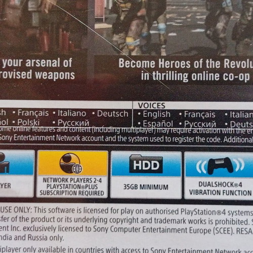 Homefront Revolution PS4 game