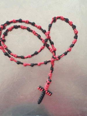 Paracord rosary . Ροζαριο σε διάφορα χρώματα της επιλογής σας