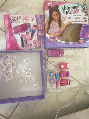 Shimmer Me Glitter Tattoo Cool Maker used