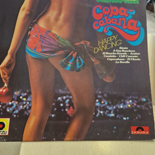James Last Copacabana (Happy Dancing) LP used, Latin Jazz Big Band