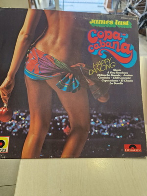 James Last Copacabana (Happy Dancing) LP used, Latin Jazz Big Band