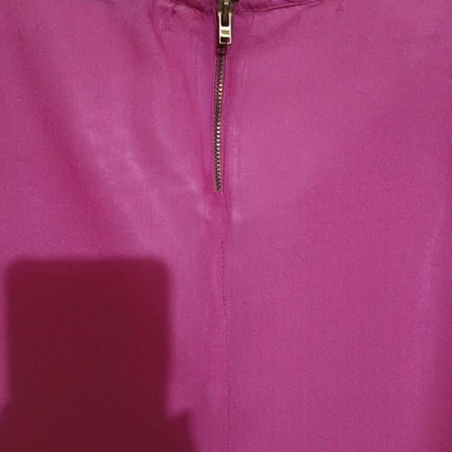 Stradivarius blouse pink like new, short sleeve with ruffles