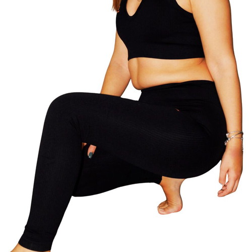 Legendary Premium Yoga Set Bra & Leggings Black FLEXYOGA