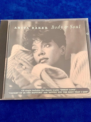 Anita Baker Body & Soul CD single σαν καινούργιο, blues