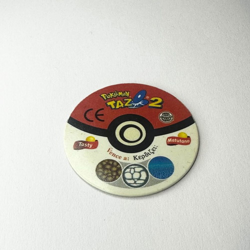 Pokemon tazos tags #02 Bulbasaur 3D like new