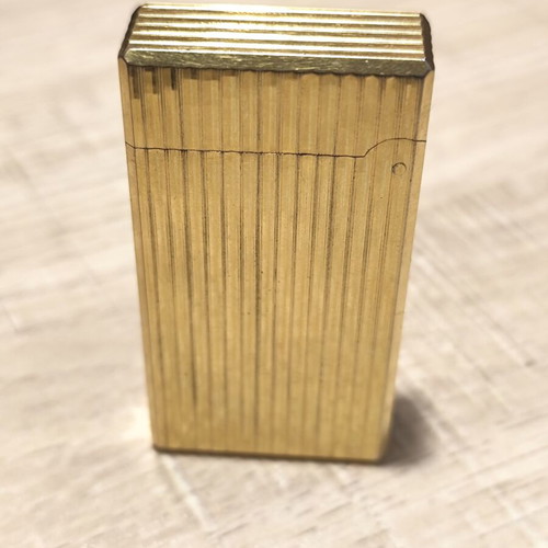 Vintage classic Flaminaire lighter like new with gold-plated body