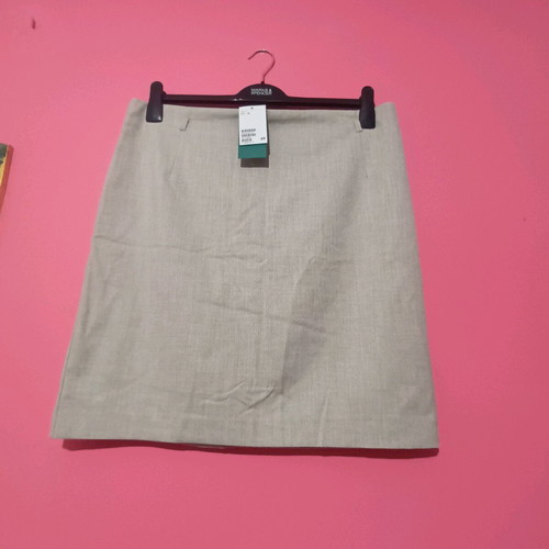 H&M skirt elegant beige new with tags size 48