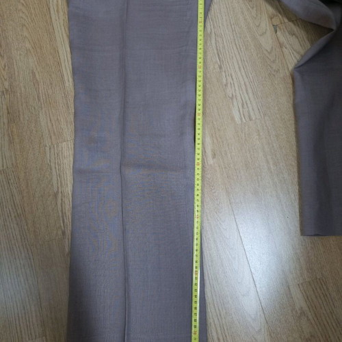 Zara women's linen pants like new, size L, earthy color