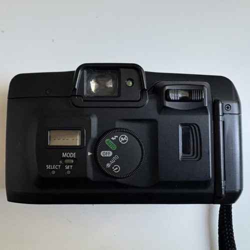 Canon Sure Shot 76 Zoom Date AF film camera with Kodak Gold and Philips battery