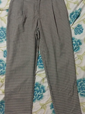 Winter pants Zara size L like new with elastic waist and pockets