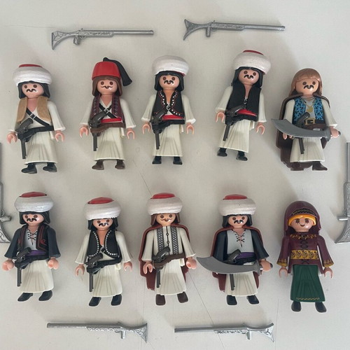 Playmobil Agonistes tou '21 Tsoliades like new