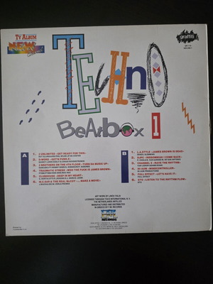 Techno Beat Box 1 LP used, electronic music compilation 1991