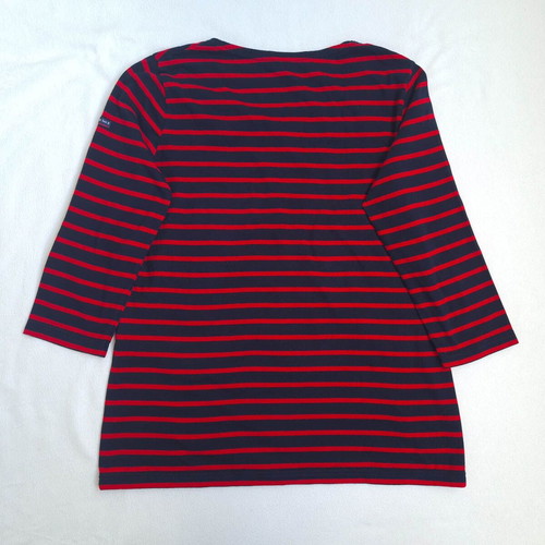 Armor Lux women's striped shirt, size M/L, blue and red