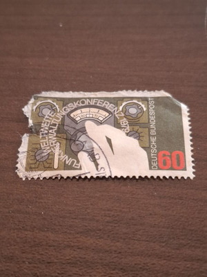 Collectible stamp used