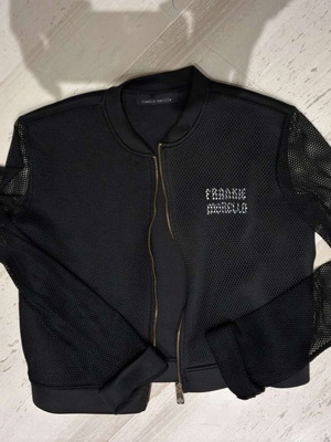 Frankie Morello Women's Jacket Medium Black New