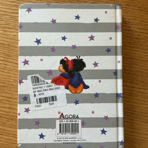 Magic Birds notebook new with hard cover