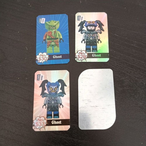 NRG Ghost metal tags used, set of 4
