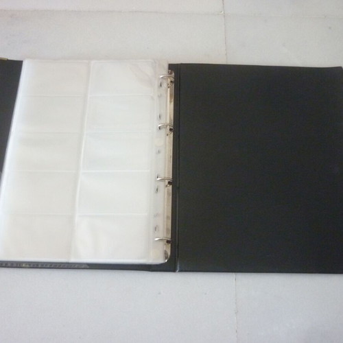 empty album for telecards with sheets capacity of 230 slots