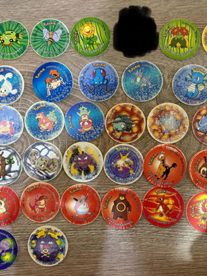 Pokemon Tazos Gen 1-3, authentic, pack