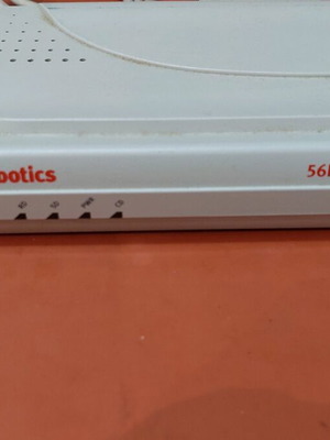 Εξωτερικό μόντεμ U.S. Robotics 56k faxmodem μεταχειρισμένο με τροφοδοτικό