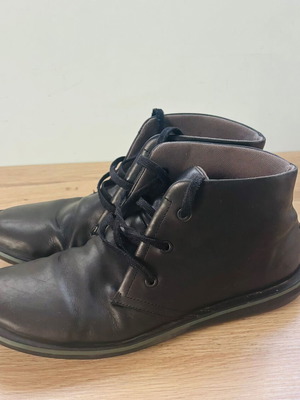 Camper Δερμάτινα Μποτάκια Νο44 Μαύρα Casual Σαν Καινούργιο